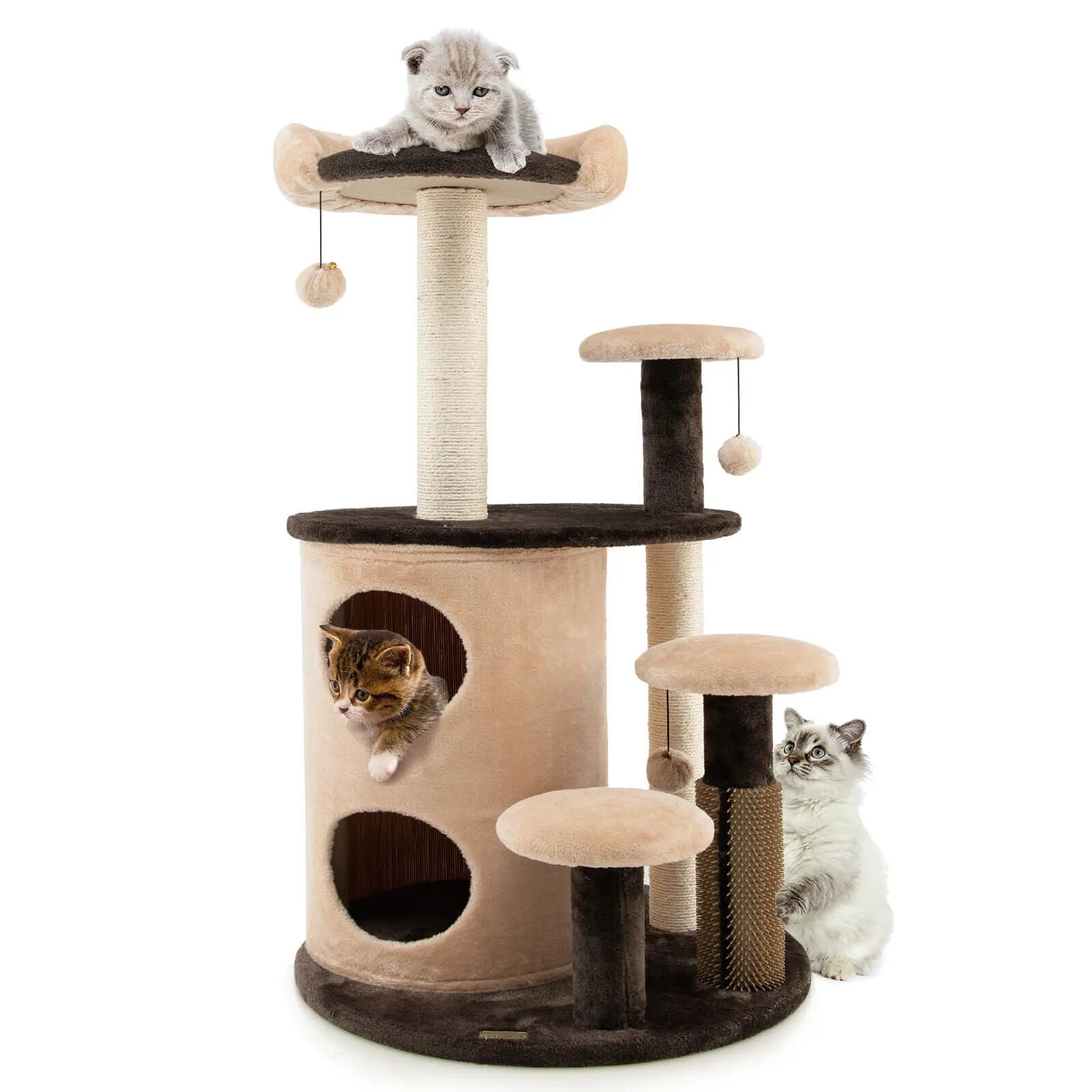 40" Cat Tree - Brown