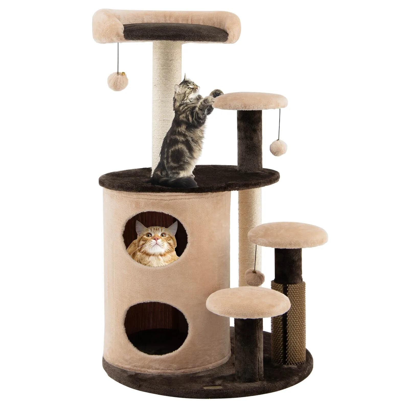 40" Cat Tree - Brown