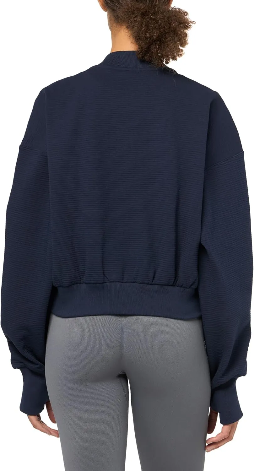 adidas Women's All Szn Ribbed Track Jacket