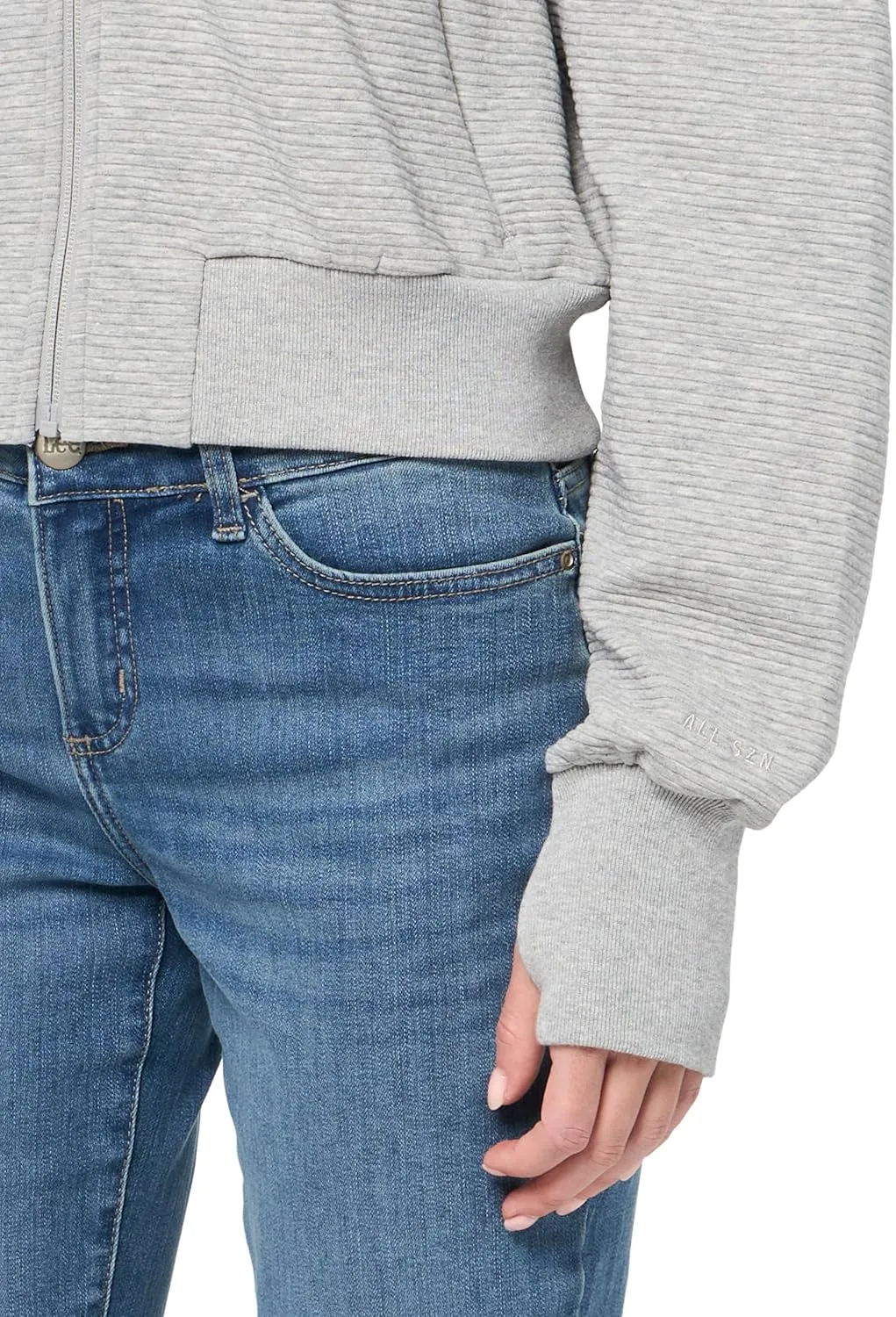 adidas Women's All Szn Ribbed Track Jacket