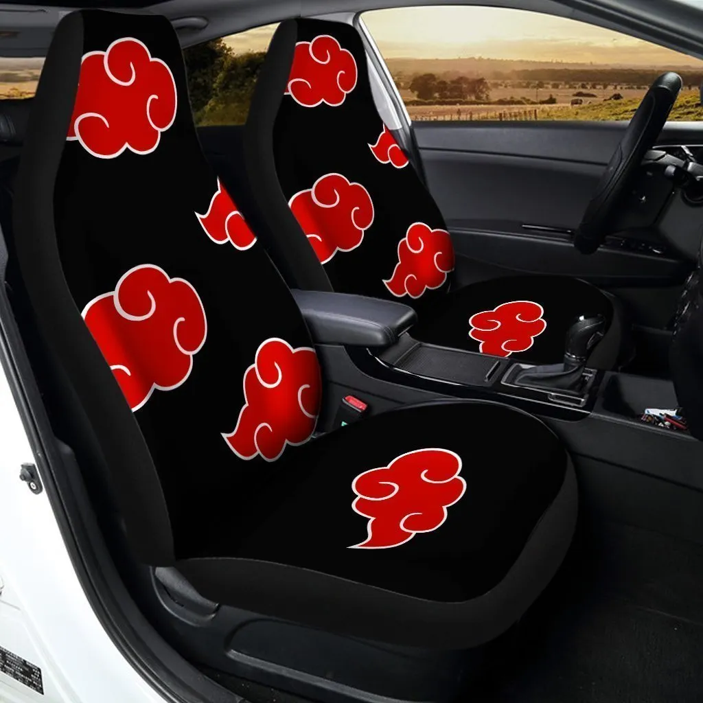 Akatsuki Cloud Car Seat Covers Custom Akatsuki Car Accessories