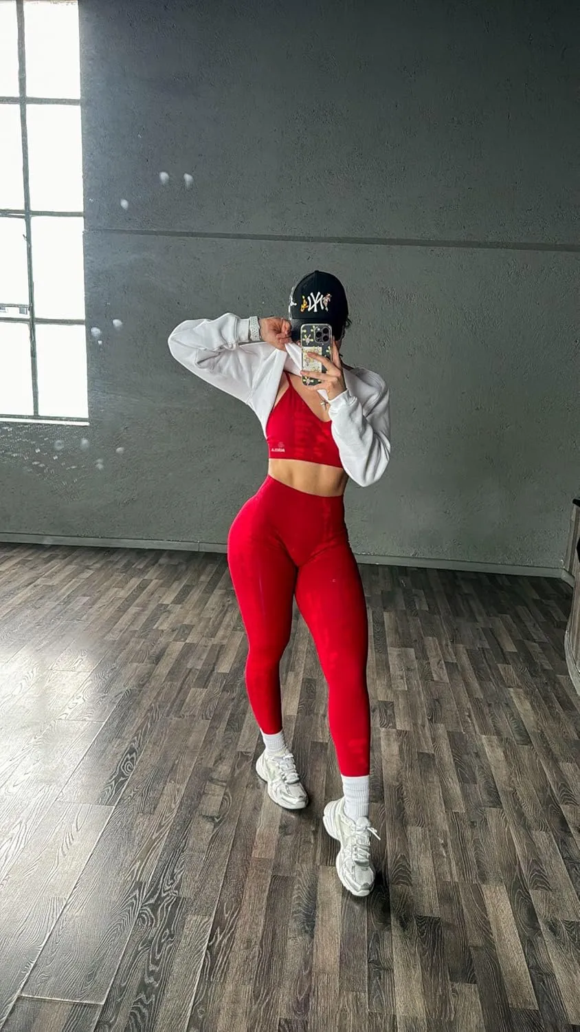 AUROLA Serpent Snake Seamless Scrunch Workout Leggings for Women,Girls Squat Proof Ribbed Thick Active Gym Pants