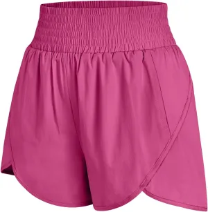 AUTOMET Womens Athletic Shorts High Waisted Running Pants Gym Workout Casual Sport Clothes with Pockets 2025