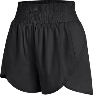 AUTOMET Womens Athletic Shorts High Waisted Running Pants Gym Workout Casual Sport Clothes with Pockets 2025