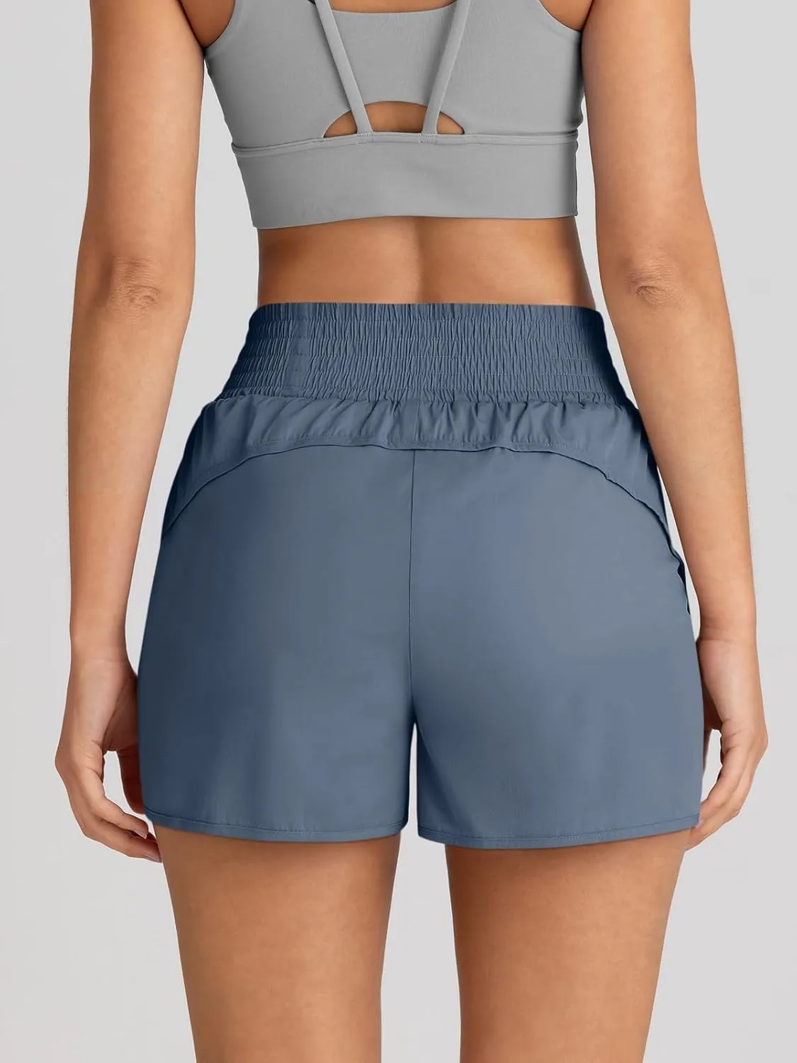 AUTOMET Womens Athletic Shorts High Waisted Running Pants Gym Workout Casual Sport Clothes with Pockets 2025