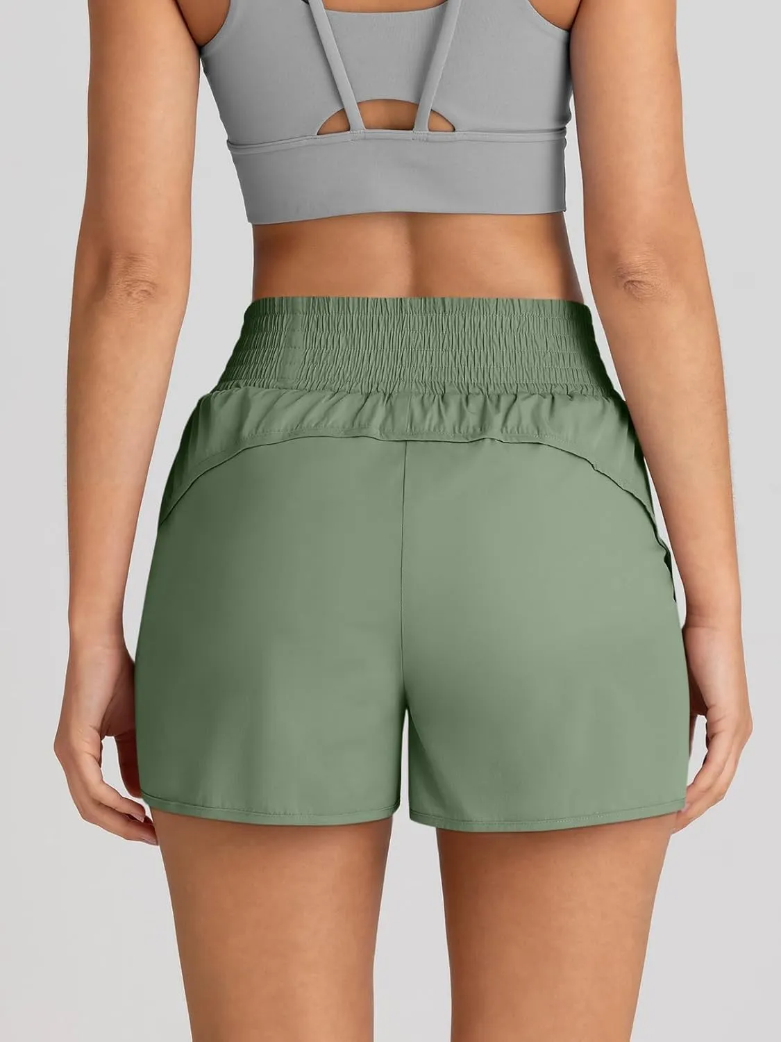 AUTOMET Womens Athletic Shorts High Waisted Running Pants Gym Workout Casual Sport Clothes with Pockets 2025