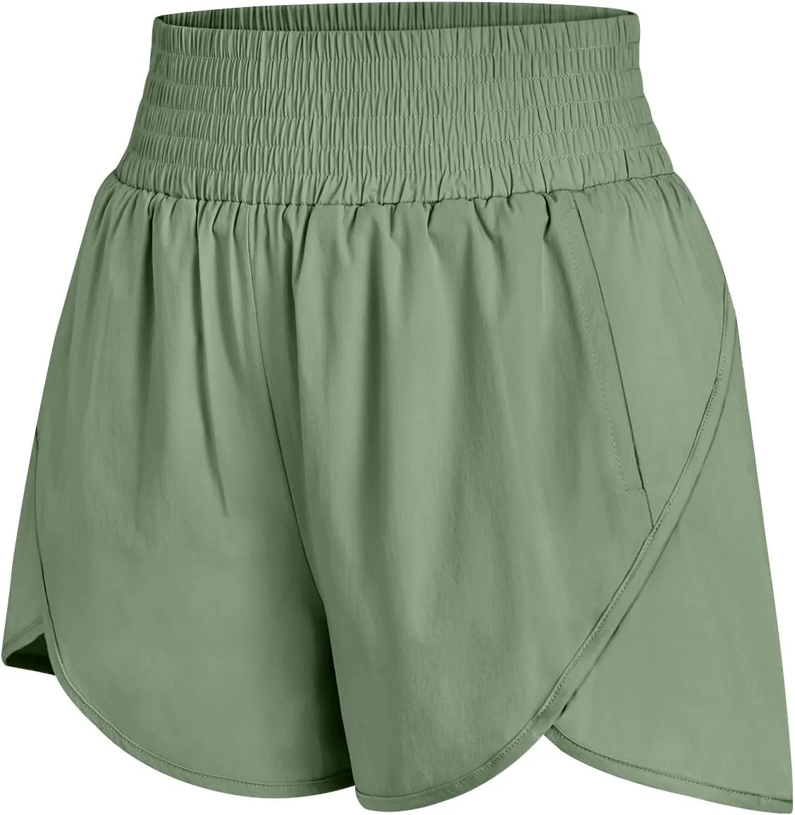 AUTOMET Womens Athletic Shorts High Waisted Running Pants Gym Workout Casual Sport Clothes with Pockets 2025