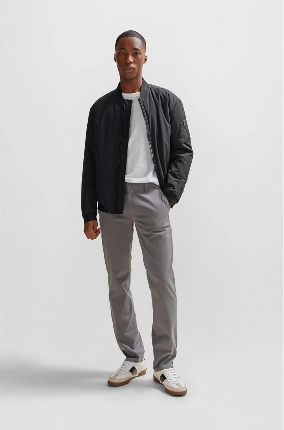 BOSS Men's Slim-fit Casual Chino Trousers