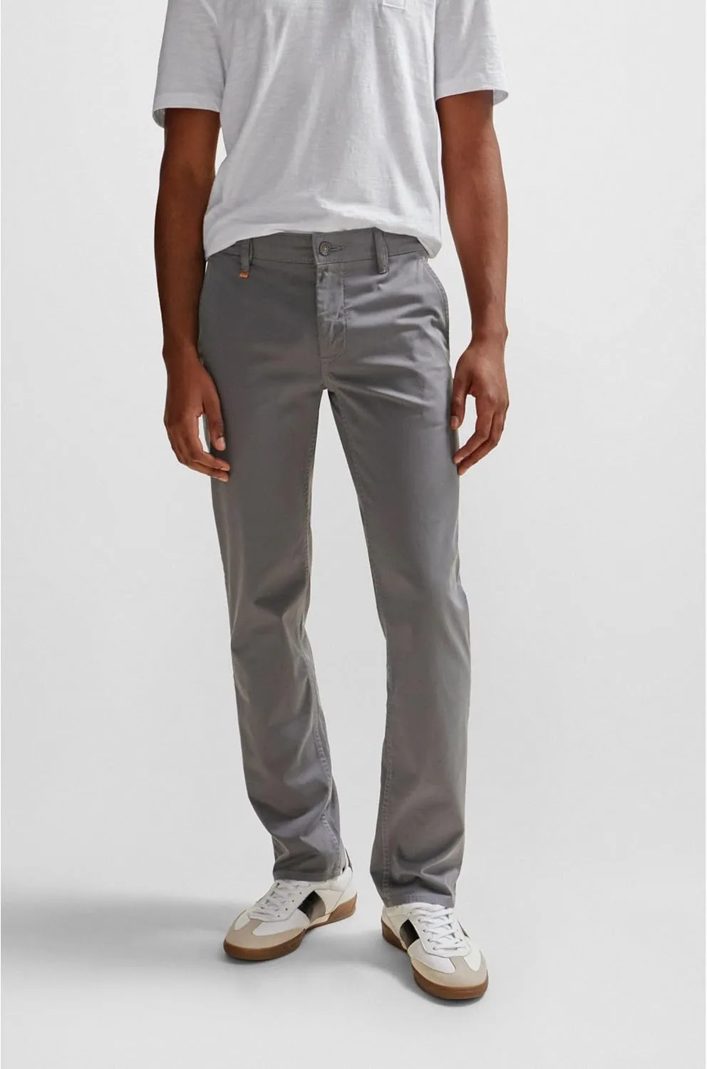BOSS Men's Slim-fit Casual Chino Trousers