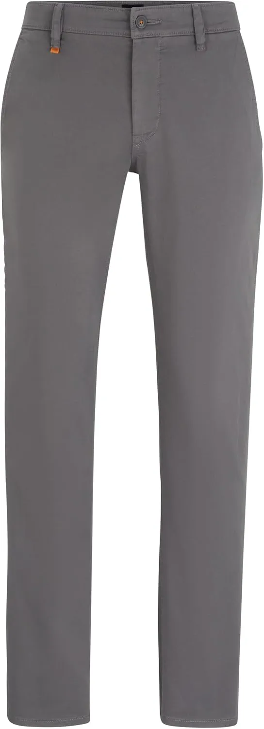 BOSS Men's Slim-fit Casual Chino Trousers