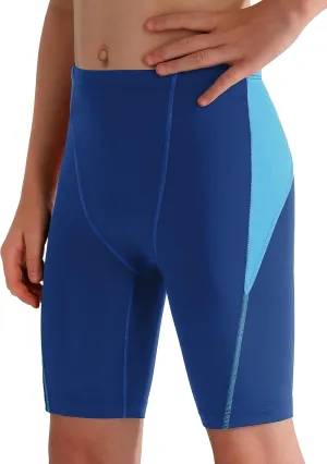 Boys Swim Jammers - Youth Competitive Swim Racing Team Swimming Shorts Swimsuit Trunks Bathing Suit Quick Dry UPF 50 