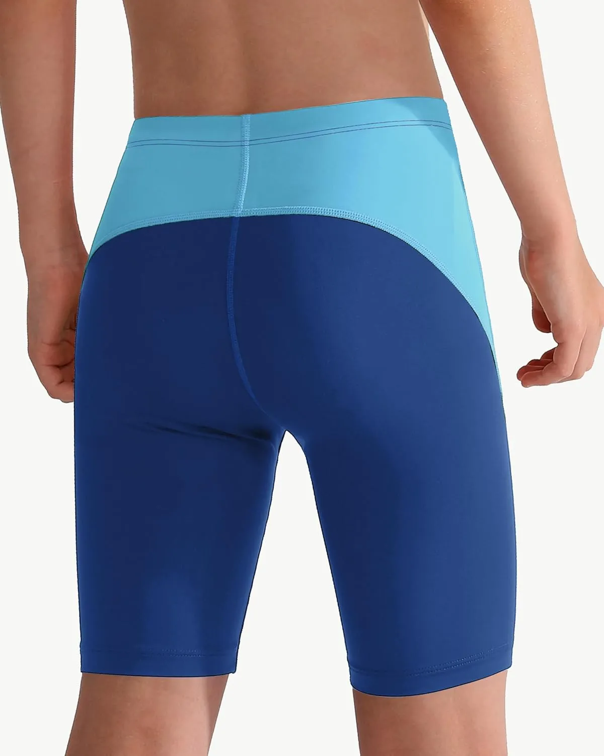 Boys Swim Jammers - Youth Competitive Swim Racing Team Swimming Shorts Swimsuit Trunks Bathing Suit Quick Dry UPF 50 