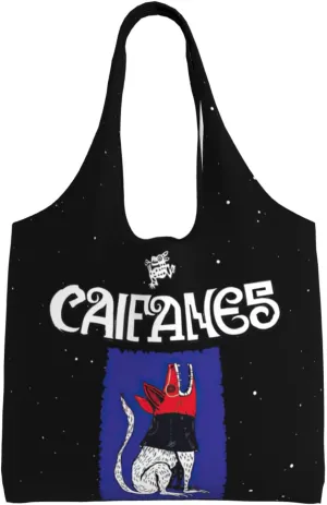 Caifaness Shoulder Canvas Tote for Women Weekender Handbag Reusable Grocery Shopping Bag