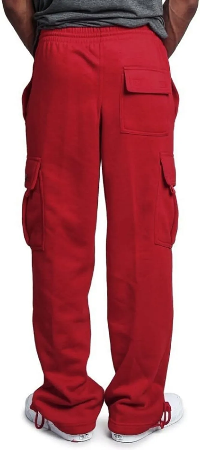 Cargo Pants for Men,Cargo Sweatpants for Men Big and Tall Running Pants Drawstring Work Pants Loose Fit Lounge Pants