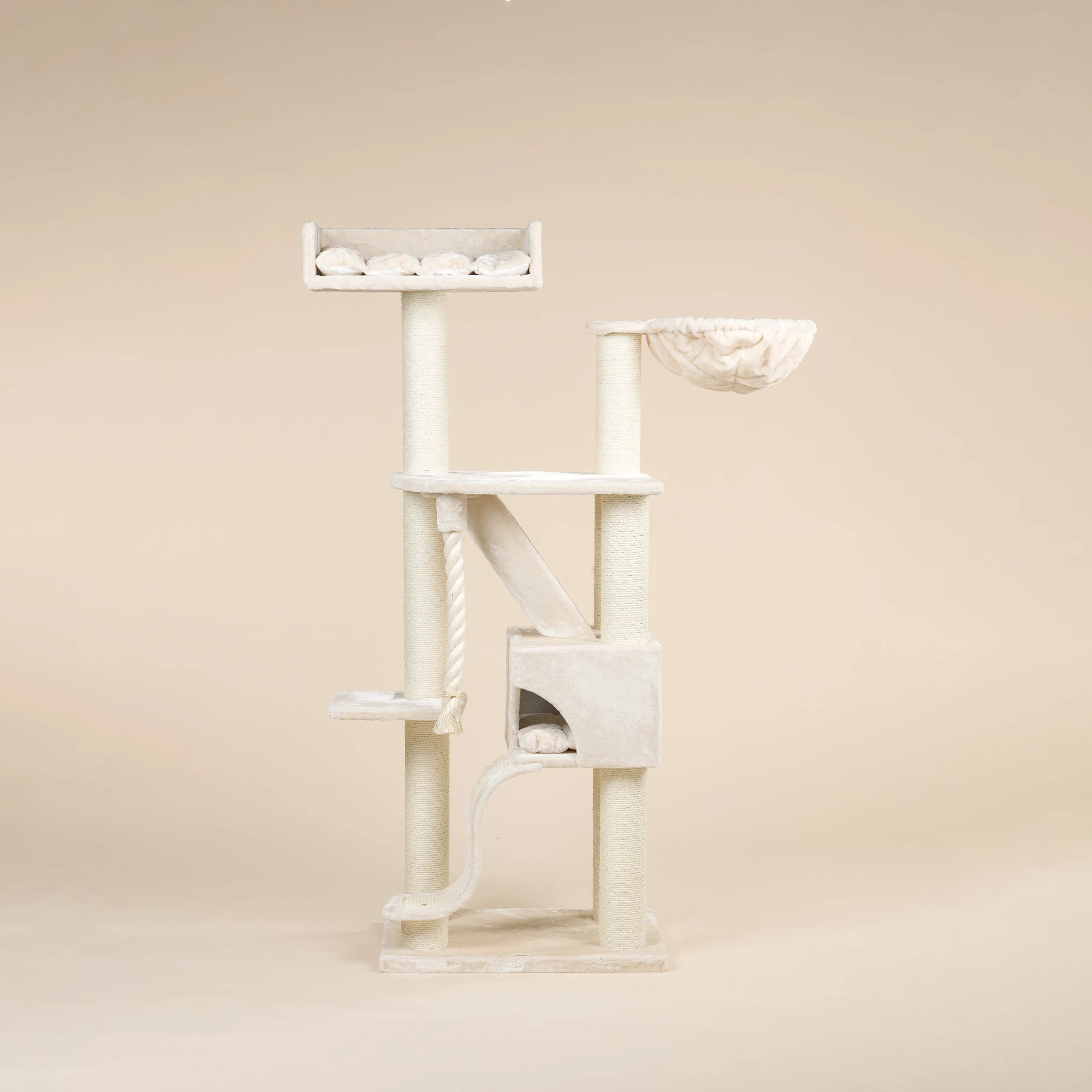 Cat Mansion Beige