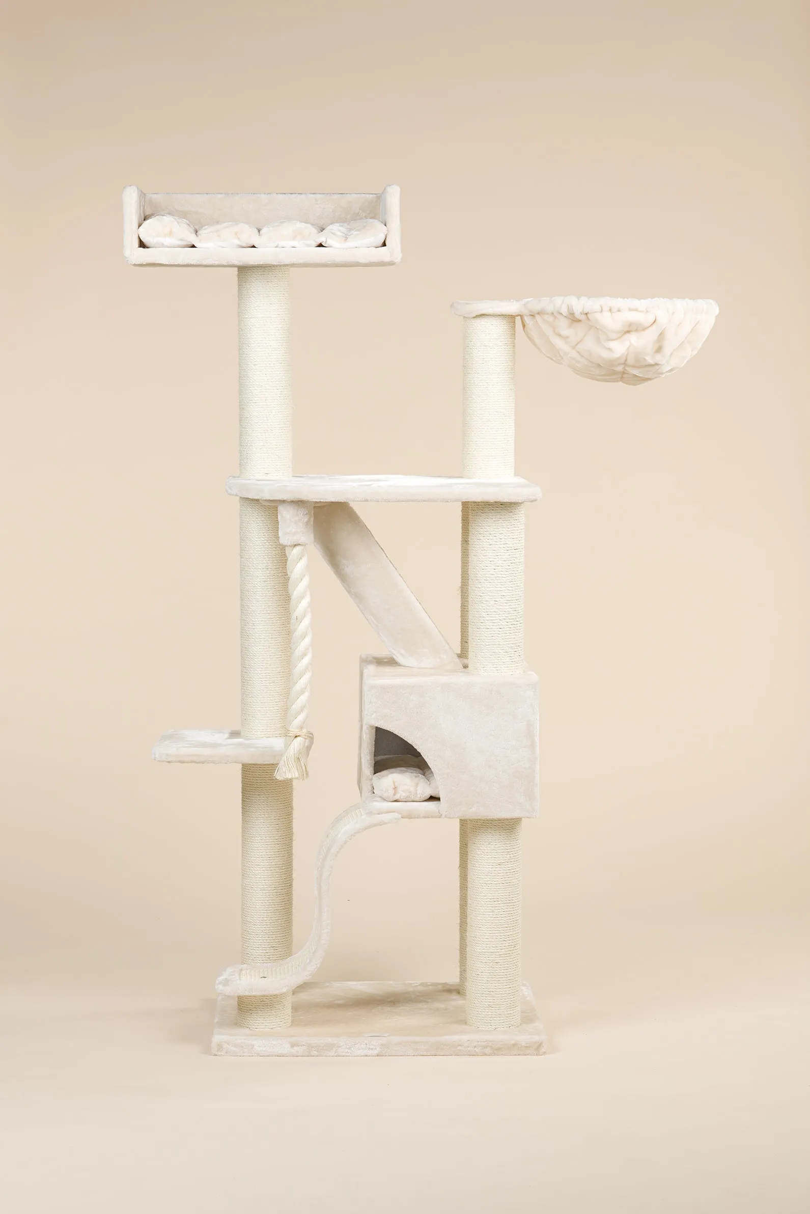 Cat Mansion Beige