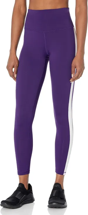 Champion Womens Absolute 7/8 Track Tights, Womens Track Tights, Womens Compression Leggings, C Patch, 25" Inseam