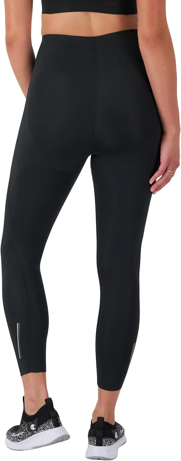 Champion Women's Leggings & Bike Shorts, Absolute Lift Leggings, Butt Lifting, Black, 8" & 25"