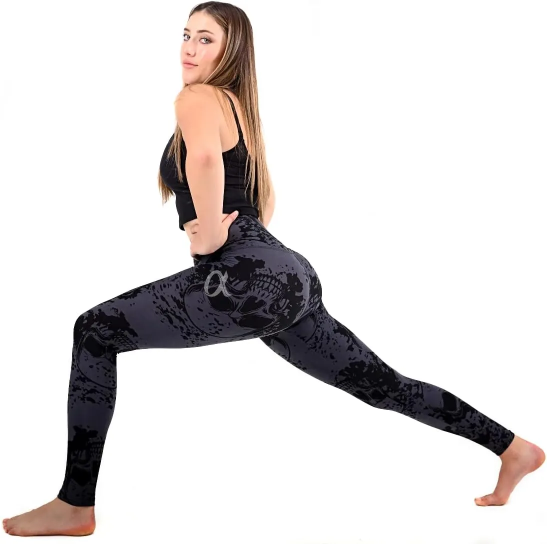 COMFY FOREVER Leggings for Women W/5' High Waist Tummy Control Ankle Length Pants