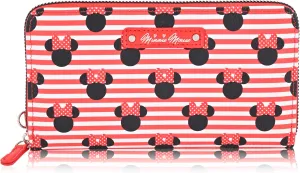 Disney Minnie Mouse Wallet Women - PU Leather Wristlet Wallets for Women - Mickey Mouse Minnie Mouse Wristlet Wallet