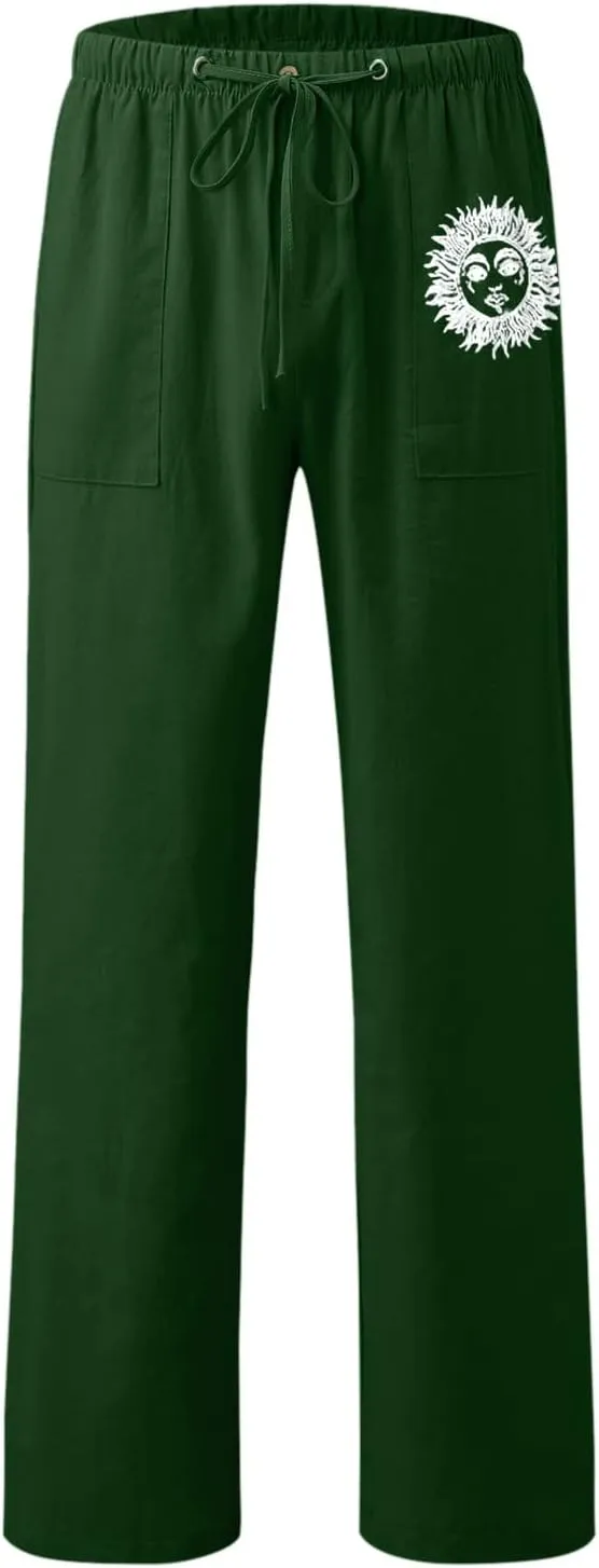 Dress Trousers for Men Mens Cargo Work Trouser Mens Cargo Trousers Cotton Slim Fit Chinos Men's Fleece Sweatpants