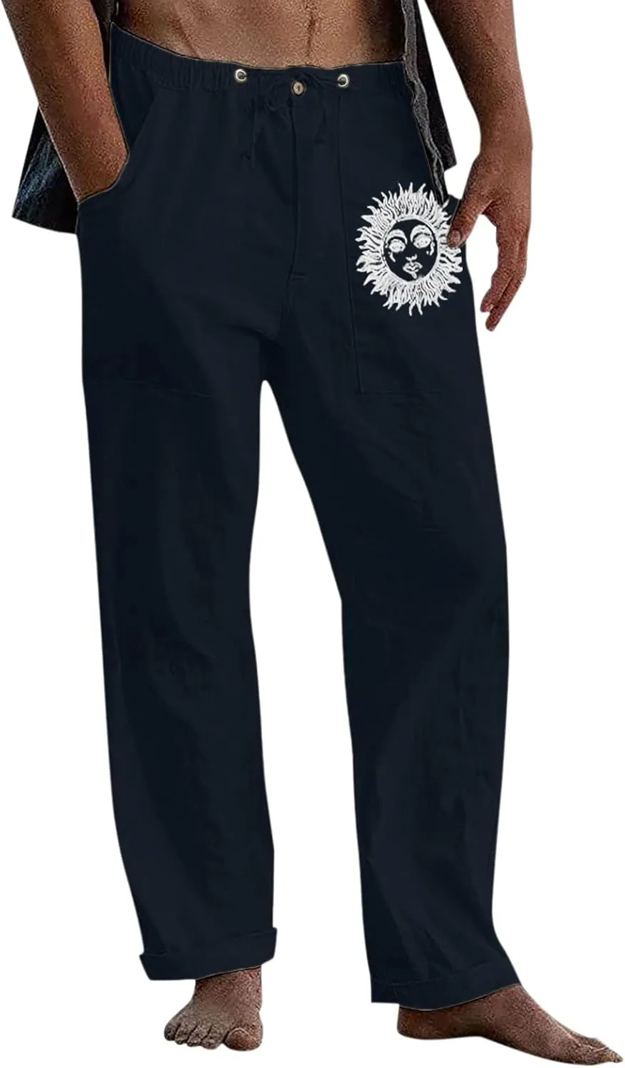 Dress Trousers for Men Mens Cargo Work Trouser Mens Cargo Trousers Cotton Slim Fit Chinos Men's Fleece Sweatpants