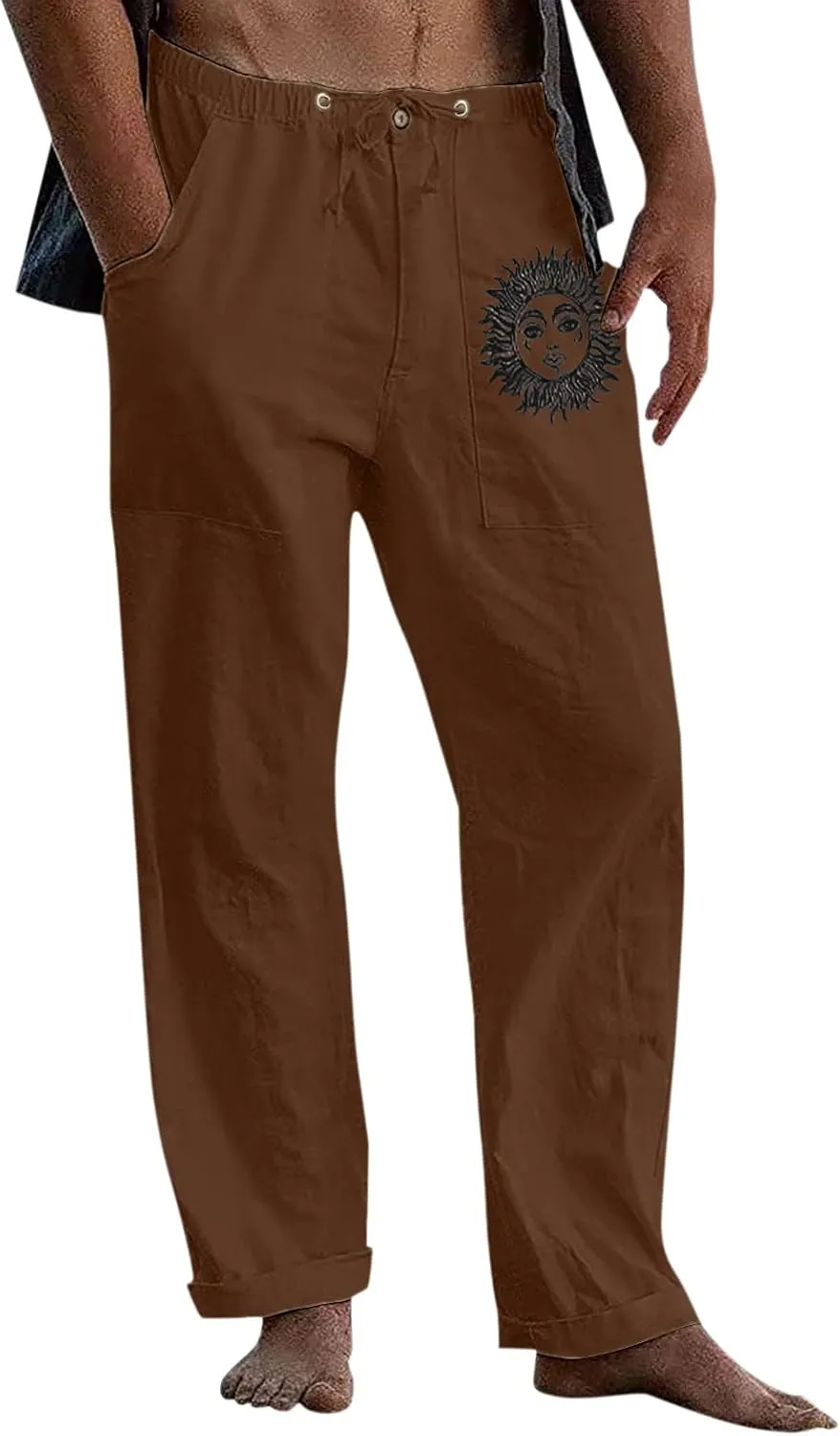 Dress Trousers for Men Mens Cargo Work Trouser Mens Cargo Trousers Cotton Slim Fit Chinos Men's Fleece Sweatpants