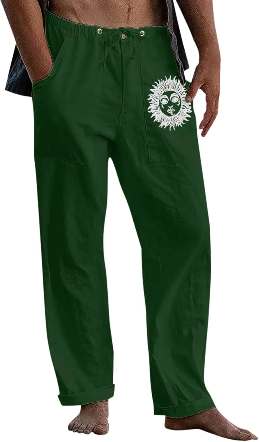 Dress Trousers for Men Mens Cargo Work Trouser Mens Cargo Trousers Cotton Slim Fit Chinos Men's Fleece Sweatpants