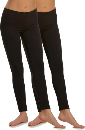 Felina Cotton Modal Leggings - Cotton Leggings for Women - Extra Lightweight