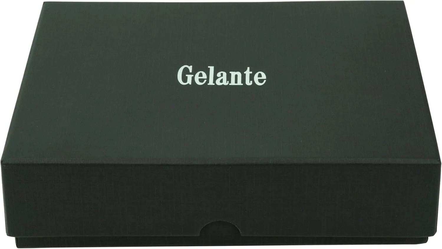 Gelante Genuine Leather Ratchet Dress Belt With Automatic Sliding Buckle - Minimalistic Style-Trim to Fit