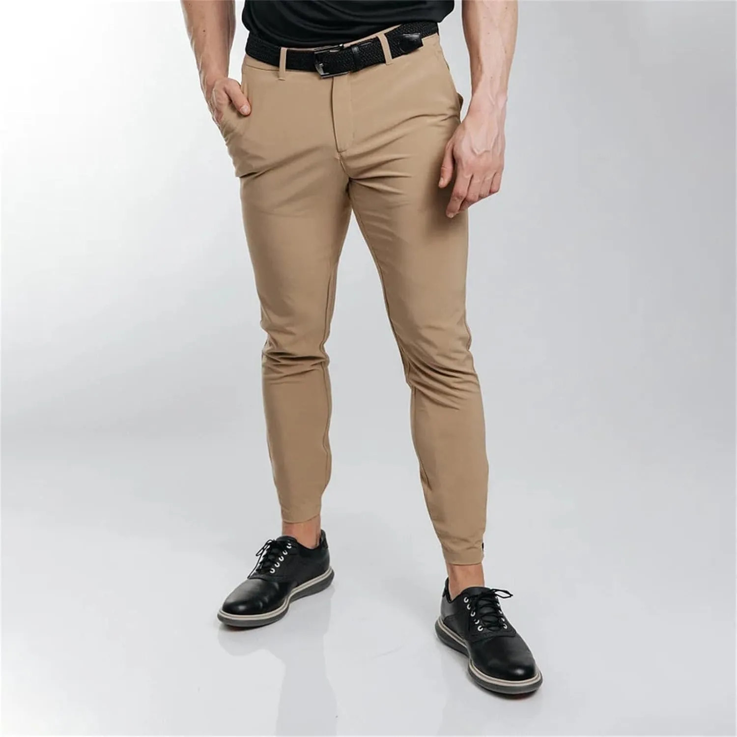 GIERIDUC Men's Cargo Fleece Jogger Sweatpant Mens Wrinkle Free Dress Pants Khaki Corduroy Pants Mens Mens Black Skinny Jeans