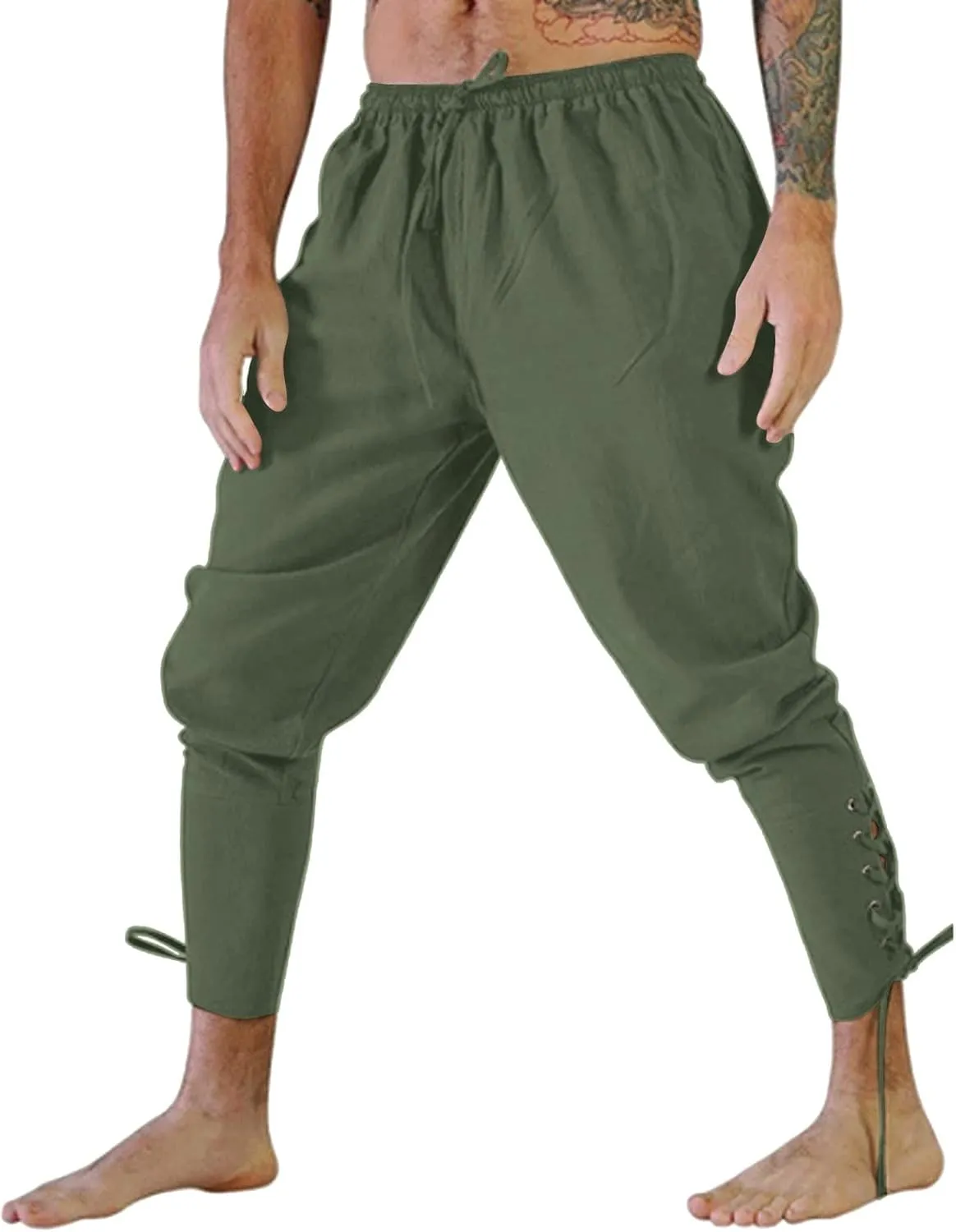 GIERIDUC Men's Lightweight Sweatpants Black Suit Pants for Men Slim Fit Stretch Cord Trousers Mens Mens Jogger with Zipper