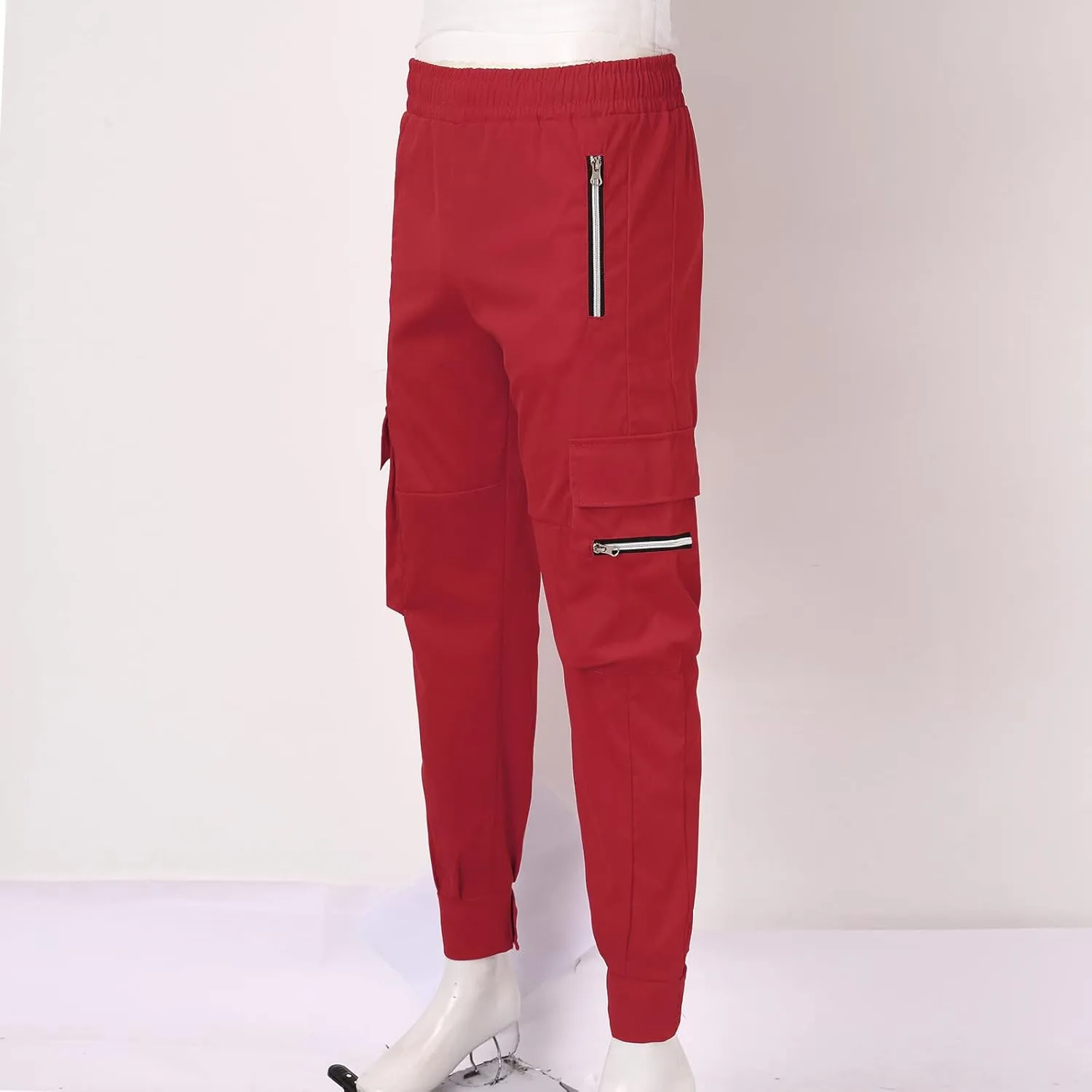 GIERIDUC Mens Sweatpants with Pockets Mens Size Medium Athletic Pants Performance Rider Long Pant Extra Long Slacks for Men