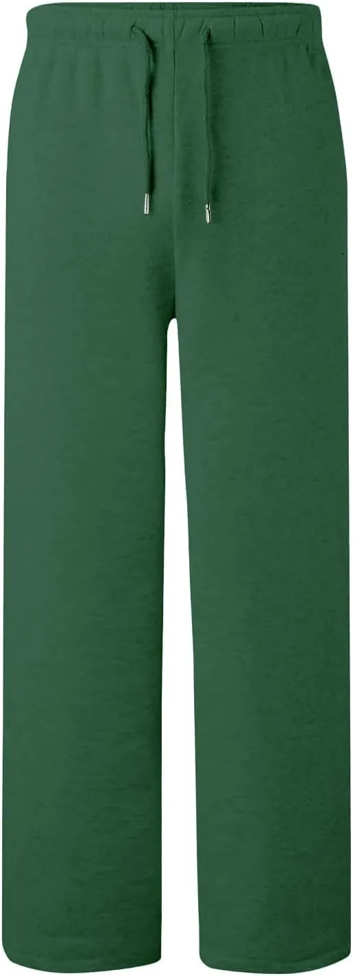 High Waist Wide Leg Sweatpants Women with Pockets Casual Athletic Pants Tall Length Gym Running Trousers