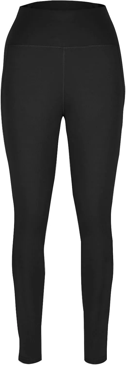 High Waisted Leggings with Pockets Women, No See Through Tummy Control Yoga Pants Workout Gym Leggings