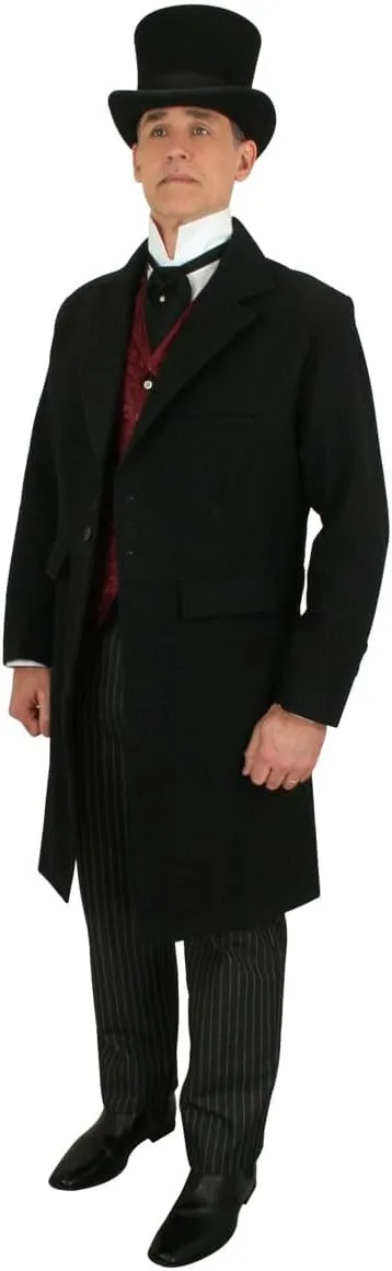 Historical Emporium Men's 100% Wool Frock Coat