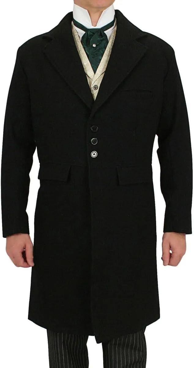 Historical Emporium Men's 100% Wool Frock Coat