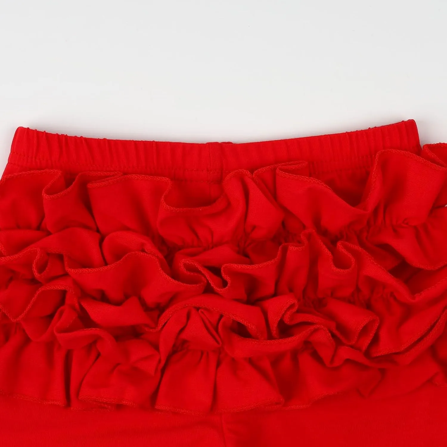 HOOLCHEAN Baby Toddler and Little Girls Ruffles Buttocks Leggings Solid Color Pants
