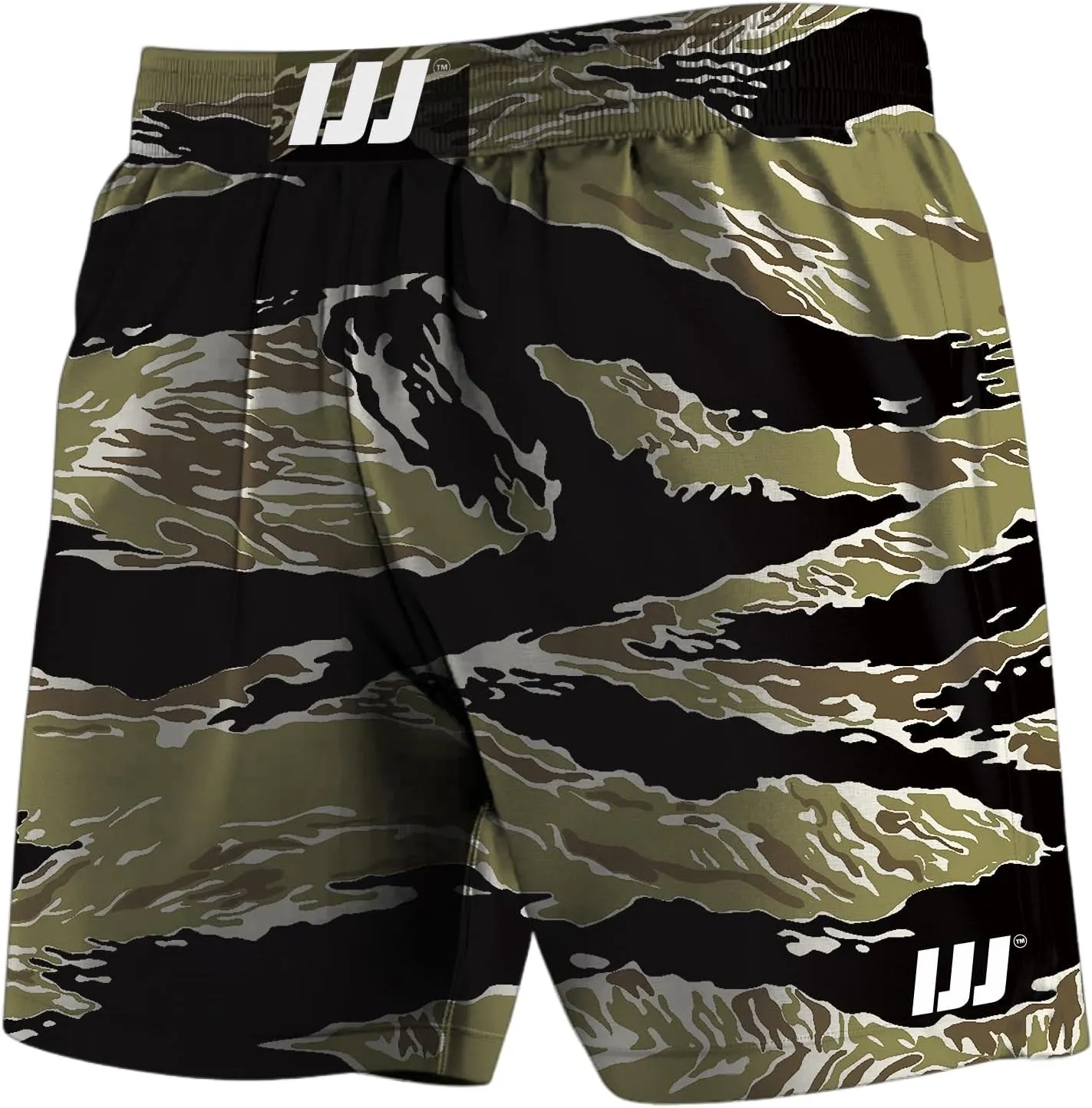 Hybrid Combat Shorts with Built-in Compression Liner for Jiu Jitsu, Grappling, MMA, and Wrestling