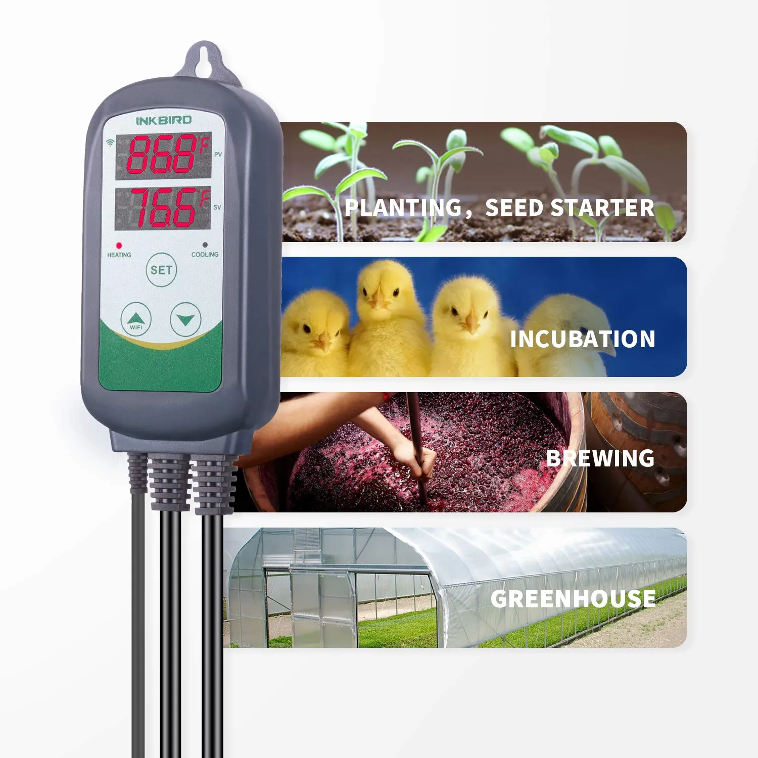 Inkbird ITC-308 Digital WiFi Temperature Controller