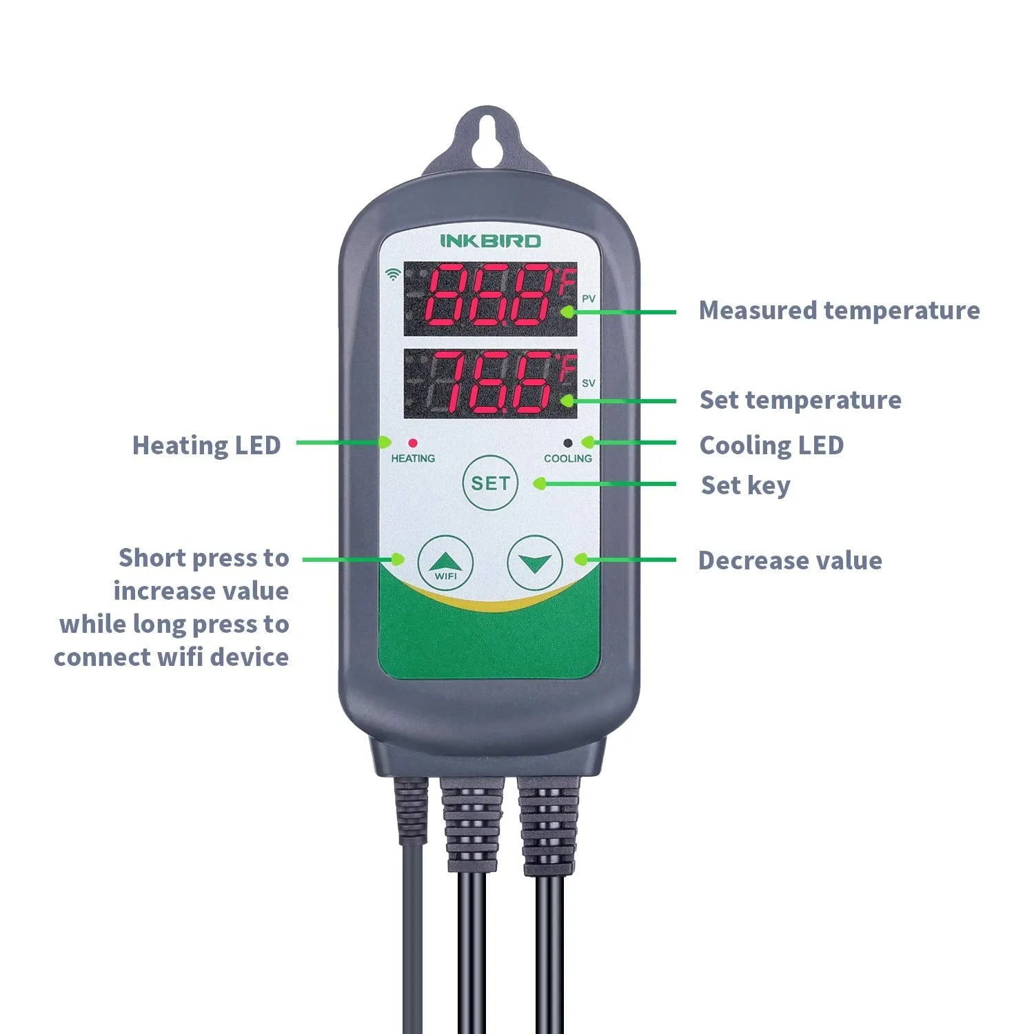 Inkbird ITC-308 Digital WiFi Temperature Controller