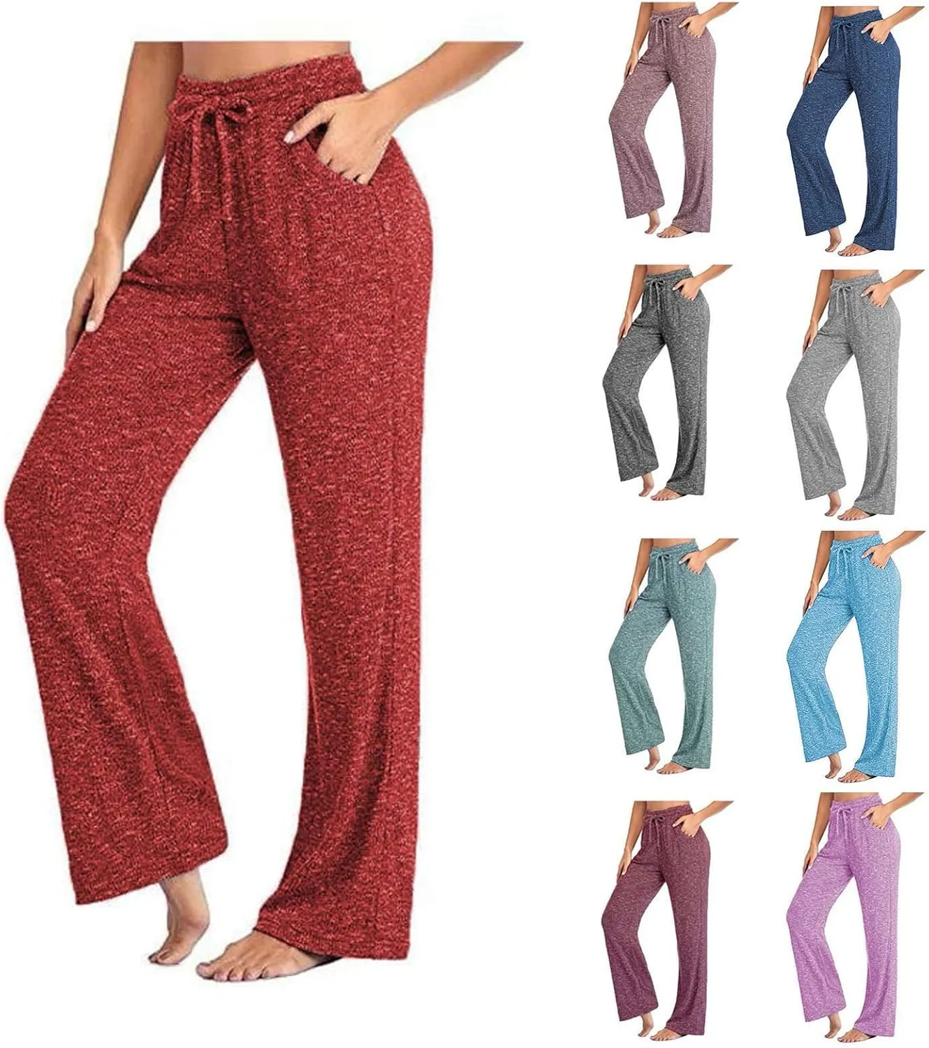 Jeans for Women High Waist Quick-Drying Trousers Wide Leg Pants