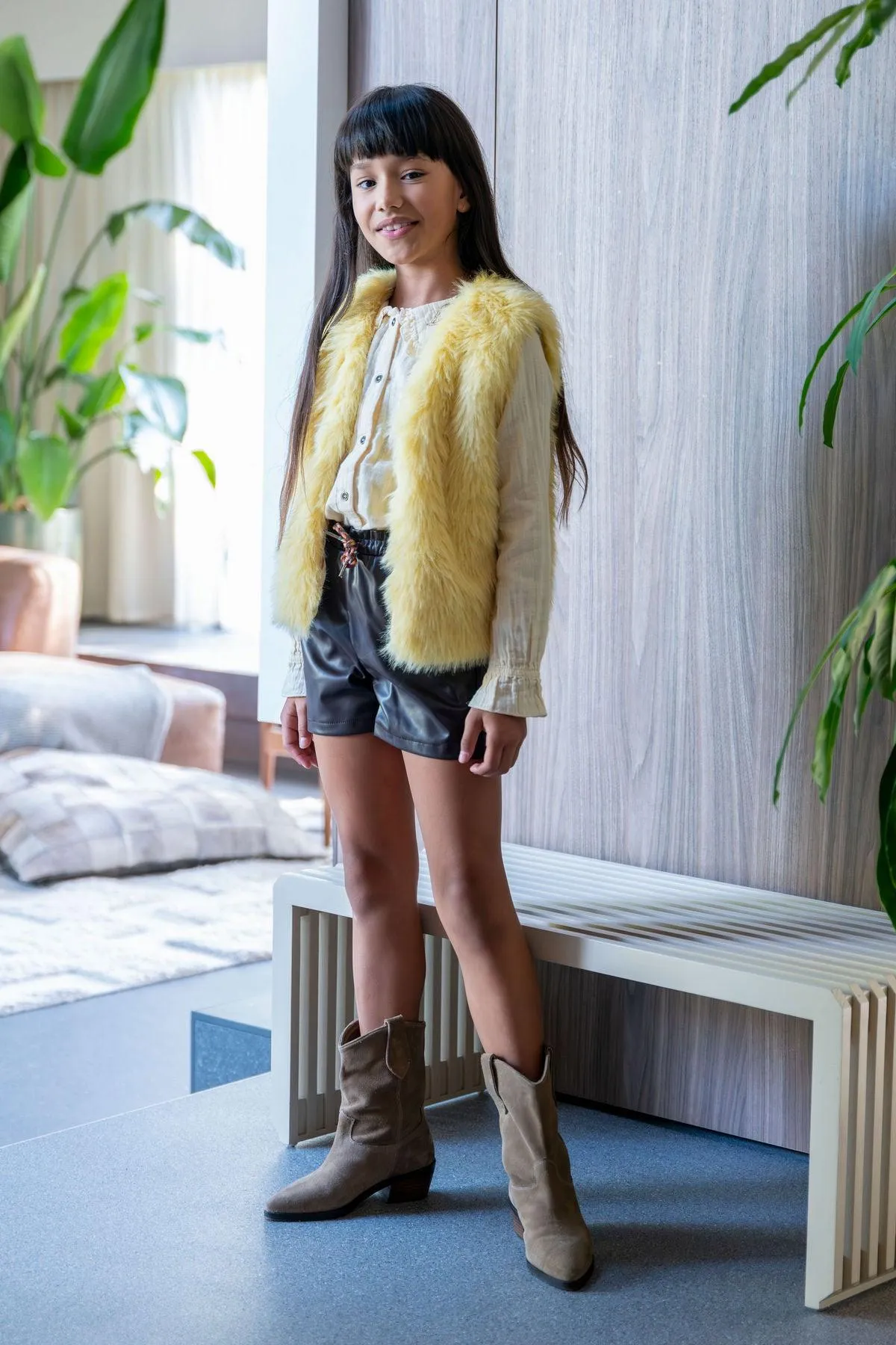 LikeFLO Gilet Dani Vanilla