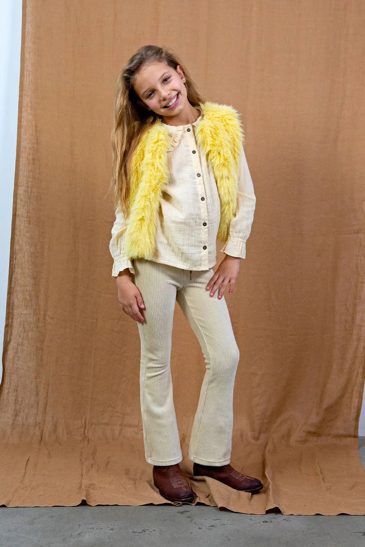 LikeFLO Gilet Dani Vanilla