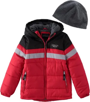 London Fog Boys' Big Active Puffer Jacket Winter Coat