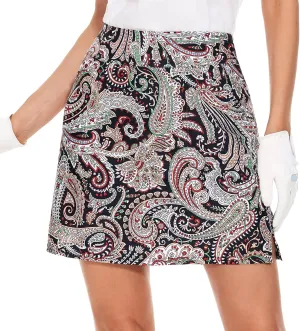 M MOTEEPI Skorts Skirts for Women 18" Athletic Golf Skort with Pockets Casual Dressy High Waist