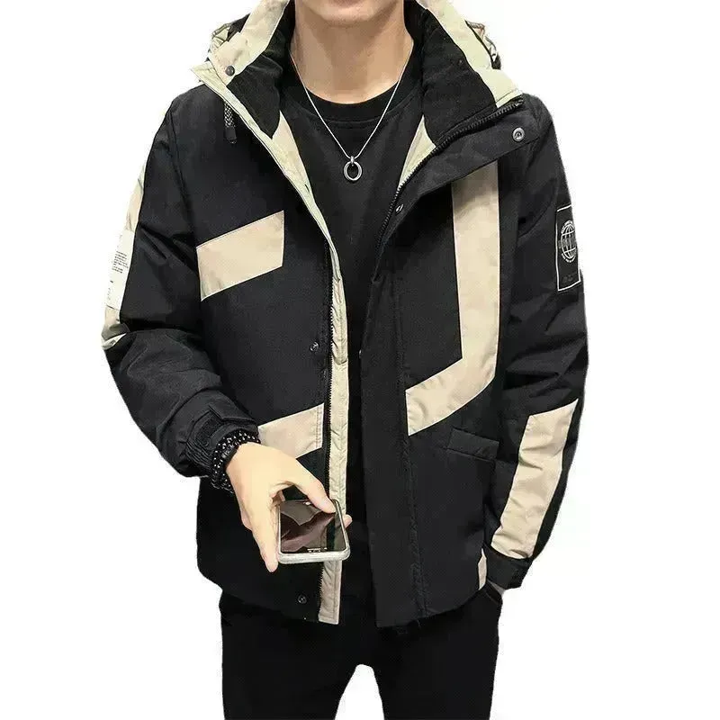 Men's Autumn & Winter Workwear Outwear Thick Coat and Jacket