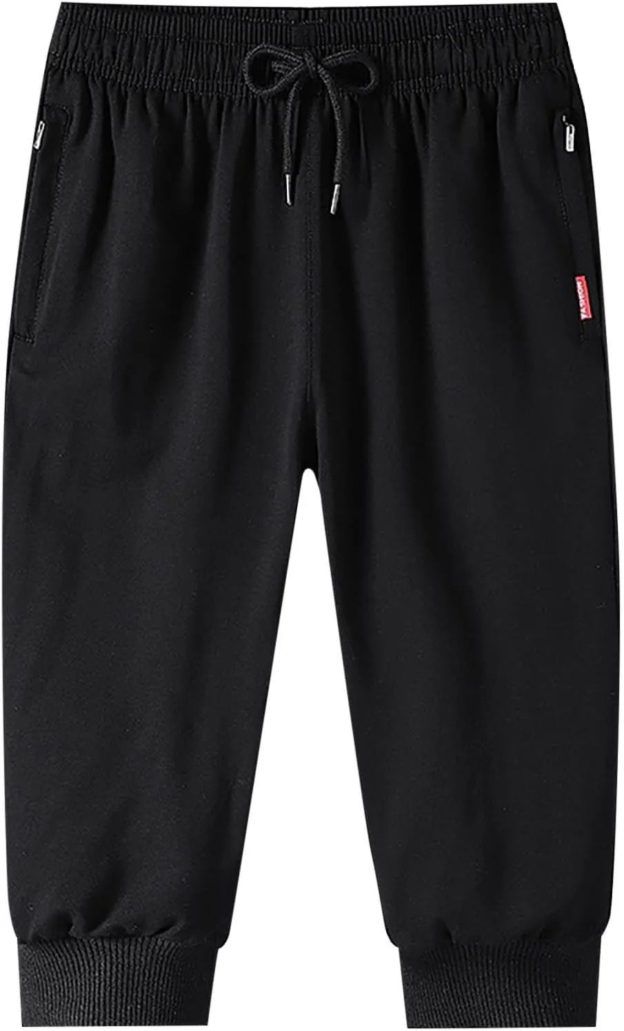Men's Cargo Combat Work Pant Running Workout Jogger Plus Size Sweatpant Baggy Open Hem Drawstring Waist Pants