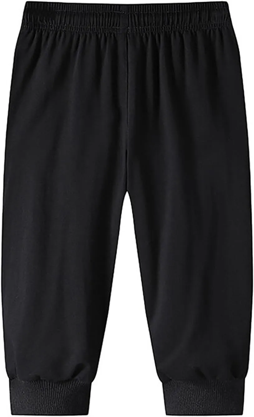 Men's Cargo Combat Work Pant Running Workout Jogger Plus Size Sweatpant Baggy Open Hem Drawstring Waist Pants