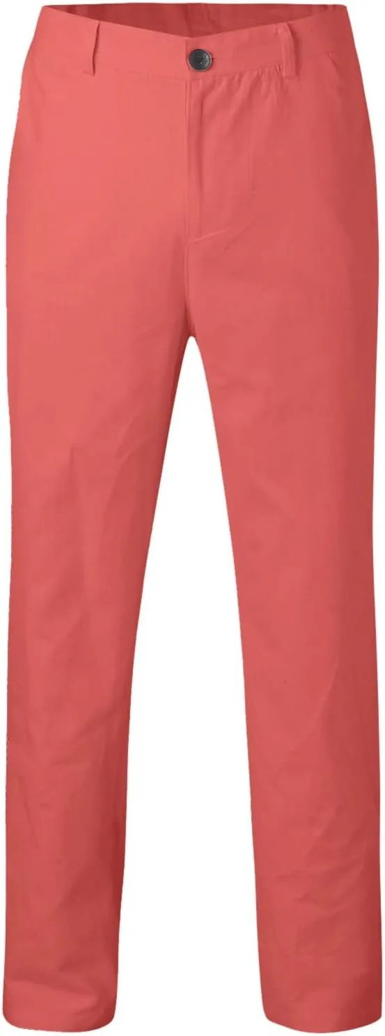 Mens Dress Pants,Fashion Slim Fit Chino Work Suit Pants Classic Expandable Waist Formal Dress Suit Trousers